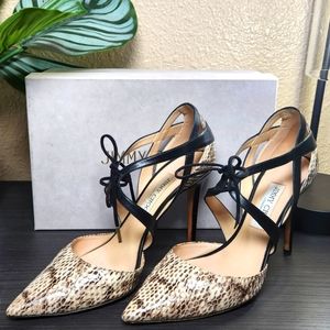 Jimmy Choo Pointed Toe Heels, Lace-up Stilettos, Jimmy Choo Shoes Pumps